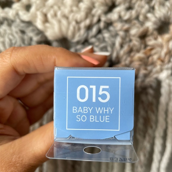 Impress Press on Nails Short Square Baby Blue Nails NEW - Picture 4 of 7